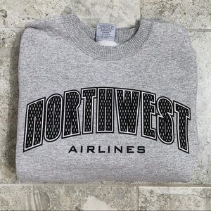 Vintage Northwest Airlines (now Delta) Crewneck